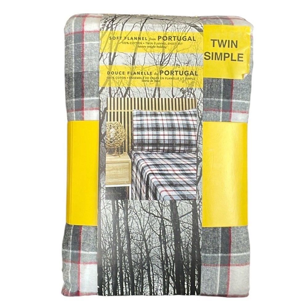 Soft Flannel from Portugal Twin Sheet Set
